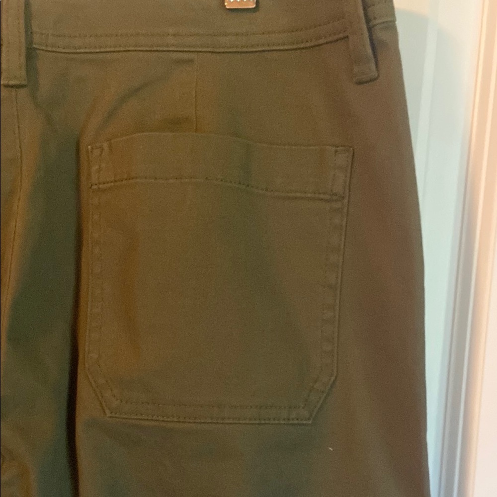 J. Crew Olive Green Cargo Pants Size 8 - Picture 8 of 11